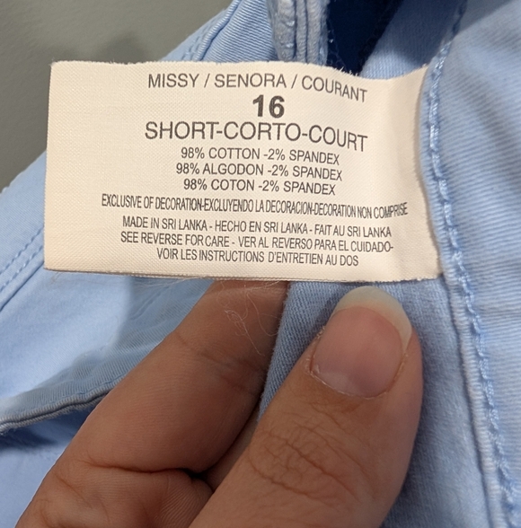 Glo by Gloria Vanderbilt Light Blue Sabrina Slim Pants in Size 16 - Picture 12 of 13